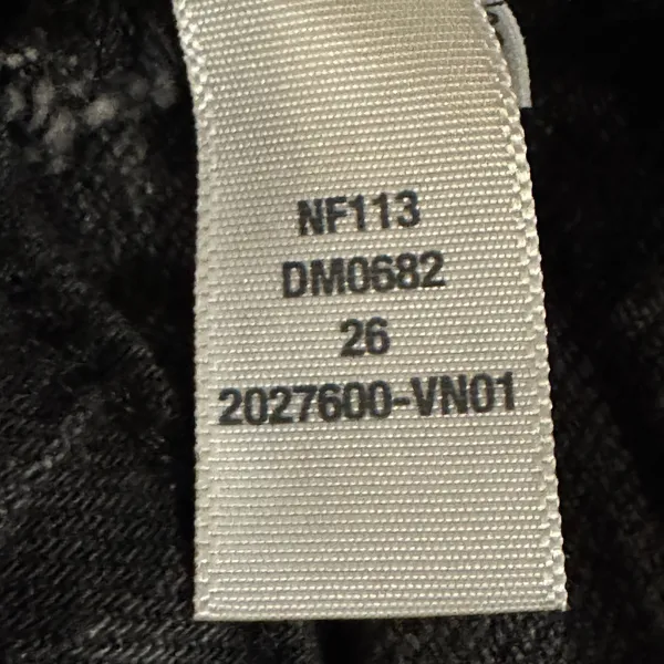 Madewell Perfect Vintage Straight Jeans Womens Black‎ High Rise Ankle 26 - Image 6