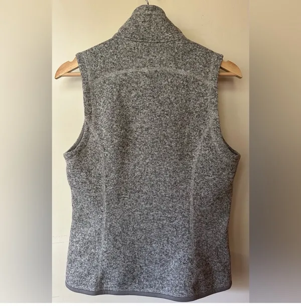 Women's Better Sweater® Fleece Vest in Birch White (Gray) S Small - Image 4
