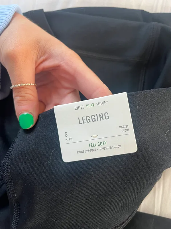 High Rise Leggings. Short Length - Image 2