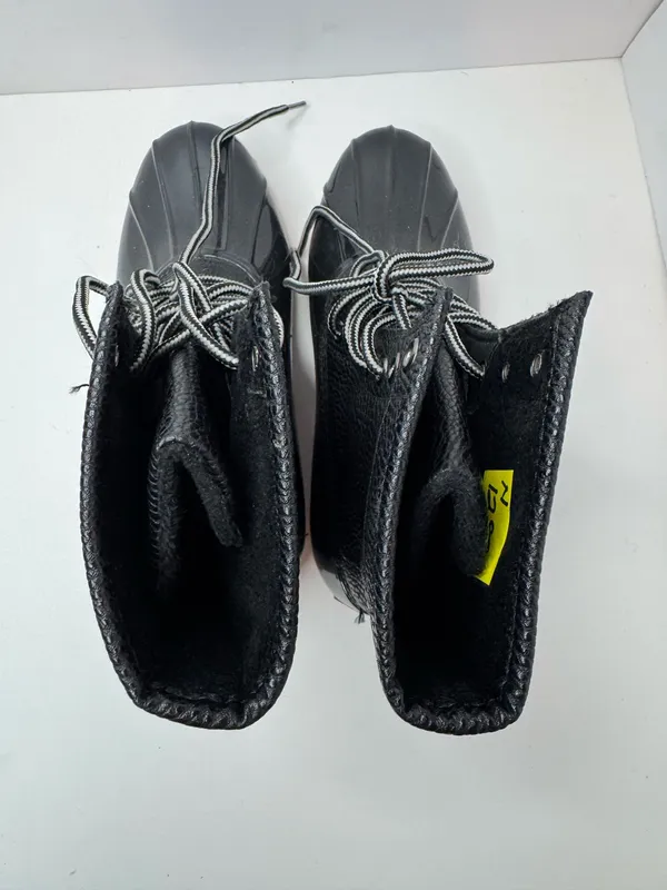 Sporto 'Dakota Peeble'Black Snow Boots Size 7M - Image 3