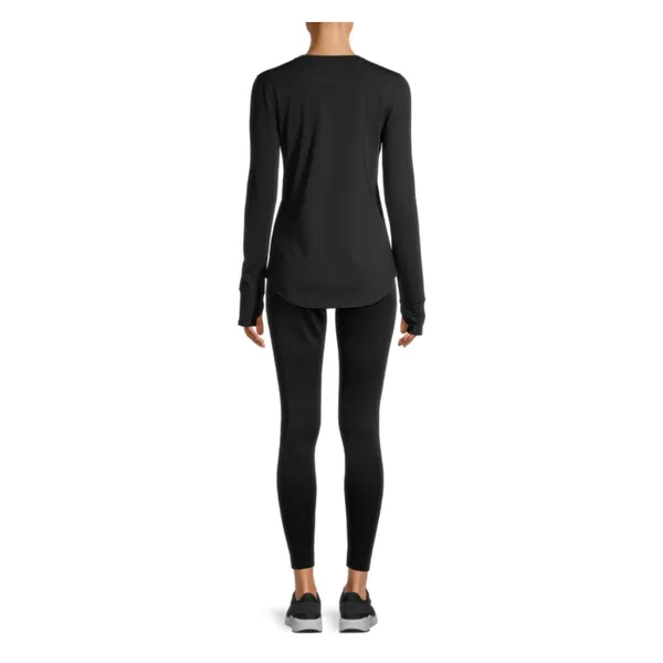 Climate Right by Cuddl Duds Women's Thermal Guard Thermal Top Size Medium - Image 2