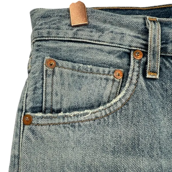 AGOLDE Women's Jamie High Rise Classic Jeans Resolution Wash Size‎ 26 Distressed - Image 7