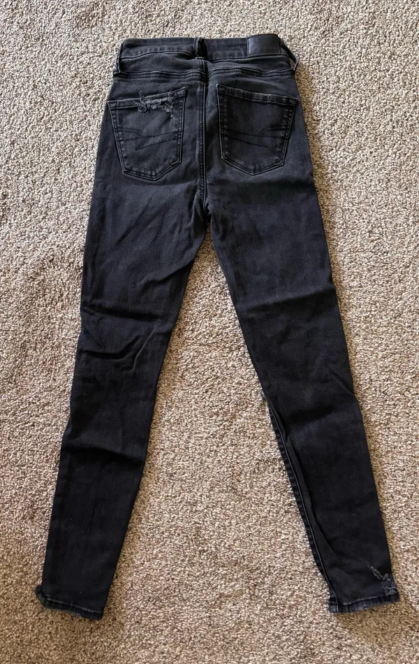 American Eagle Jeans Black High-Rise - Image 3
