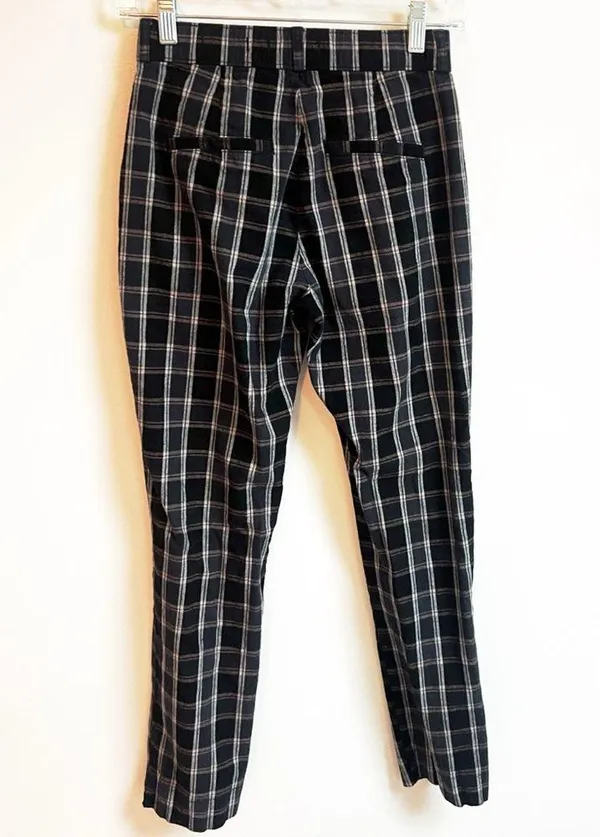 Hollister High Rise Straight Leg Pants Extra Small Pockets Multi Straight Leg - Image 2