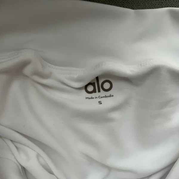 Alo Yoga Double or Nothing Tennis Skirt White S - Image 4