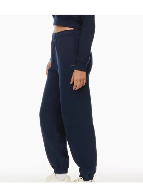 Aritzia Sweatfleece Mega Fit Cozy Jogger Sweatpants size XS navy blue - Image 2