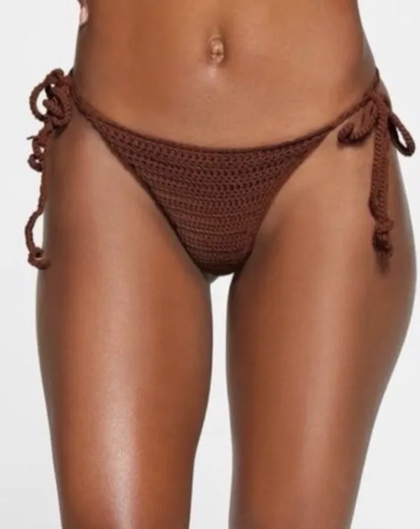 SKIMS Crochet swim tie bikini bottom - Image 2