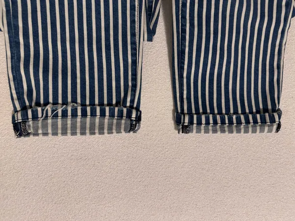 Kensie striped denim jeans NWOT - Image 3