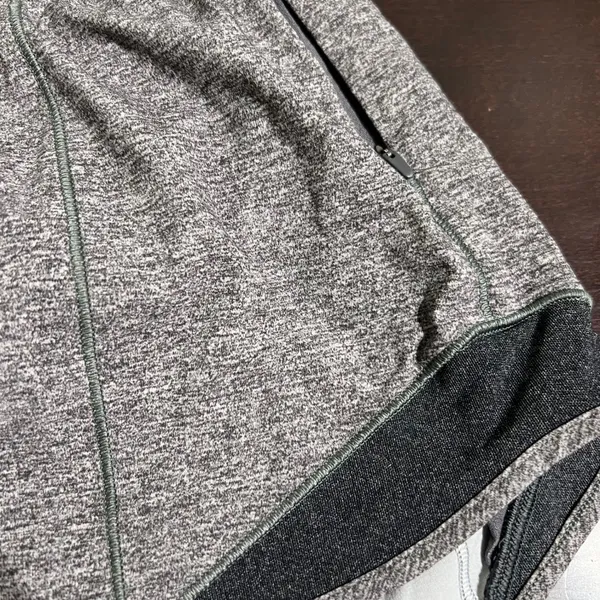 Lululemon Hotty Hot Shorts 8 Long Heather Lux Multi Black Heathered Black W7ATLT - Image 7