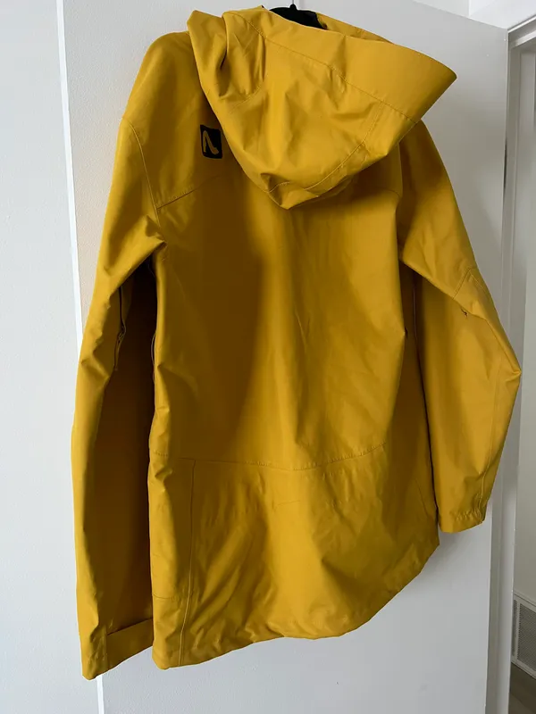 Flylow GORETEX Snowboard Jacket Yellow Size L - Image 4