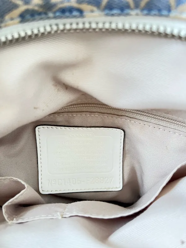 Coach Bag Shoulder Signature Tote - Image 8