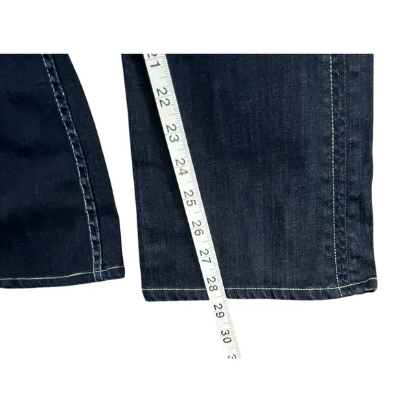 Hudson Y2K Signature Bootcut Jeans 26 Blue Denim Low Rise Flap Pockets Western‎ - Image 11