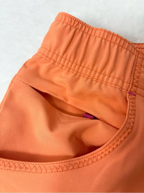 Bright Orange Women's Pants‎ Size L - Image 6