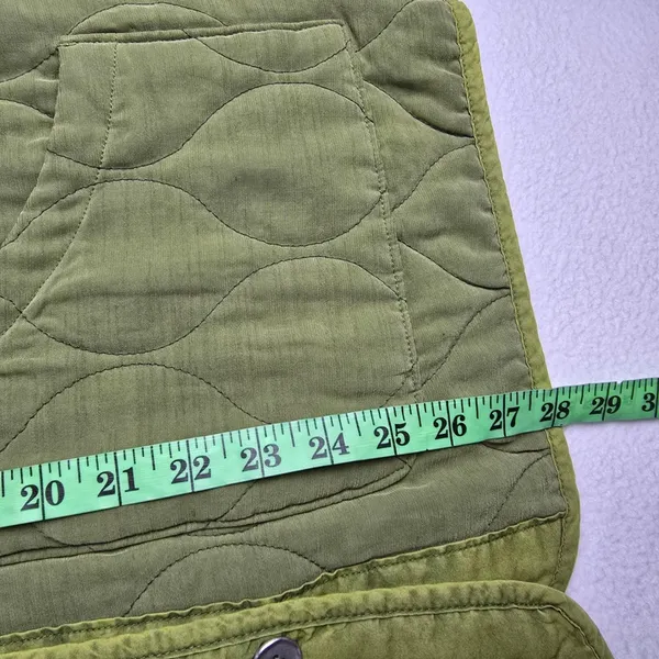 Free People NWT We The Free Billie Quilted Vest Moss‎ Green OB1510076 Women's S - Image 13