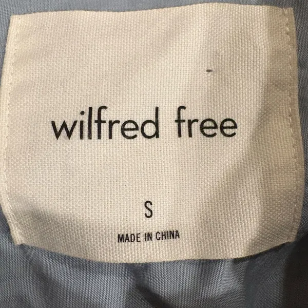 Aritzia Wilfred Free Ganna shirt jacket shacket light blue S M - Image 4