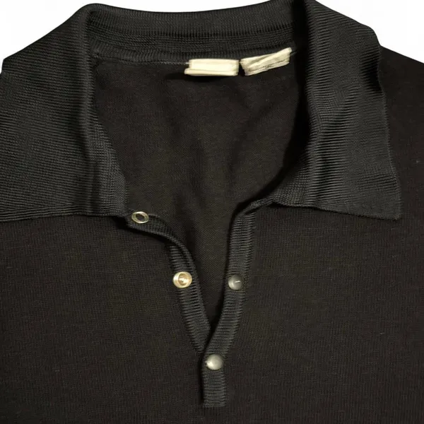 Mens Casual Polo ✦ Open To All Offers ✦ Bundle Measurements: Used Excellent Condition Mens Armani Exchange Black Classic Spring Durable Stretchy Fit Size Small ——— TAGS ——— #ArmaniExchange #Casual #Polo #Y2K #BusinessCasual - Image 4