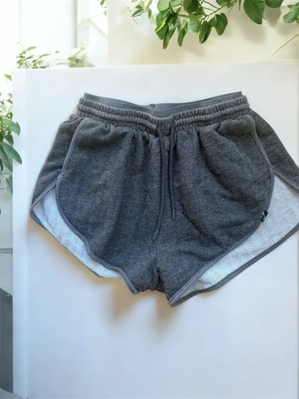 Gymshark Heather Dual Band Shorts Size Medium - Image 2