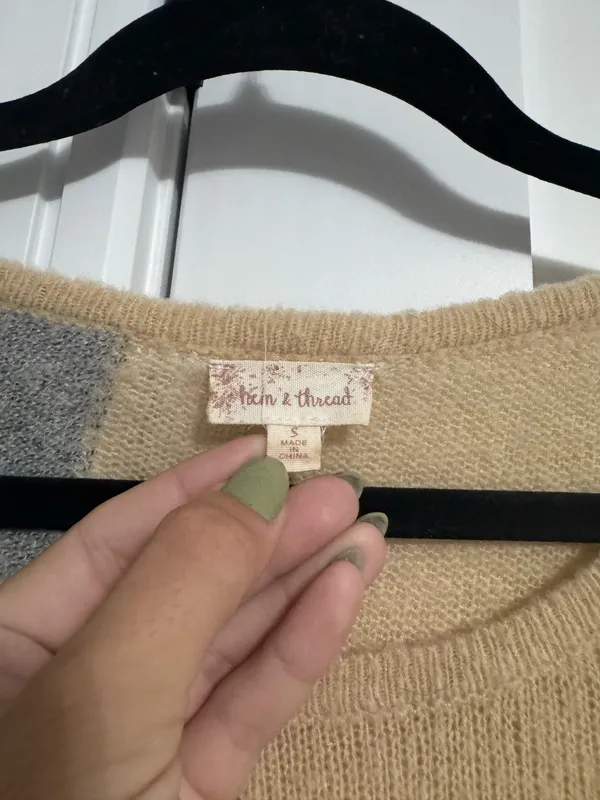 Hem and Thread Sweater  - Image 2