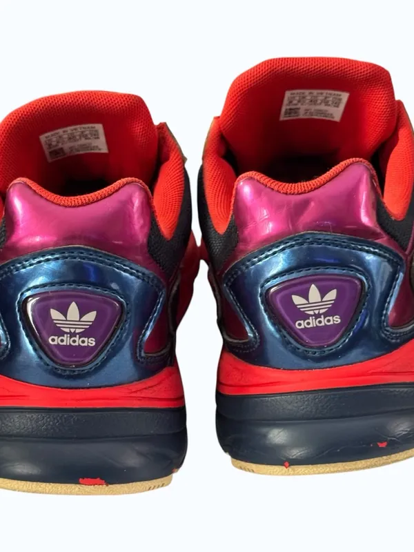 Adidas Originals Falcon Collegiate Navy Blue Red Sneakers Women’s Size 8 - Image 9