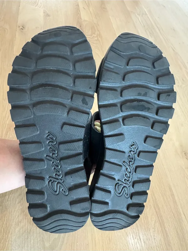 Skechers Foamies Arch Fit Footsteps Day Dream sandals black size 9 - Image 5