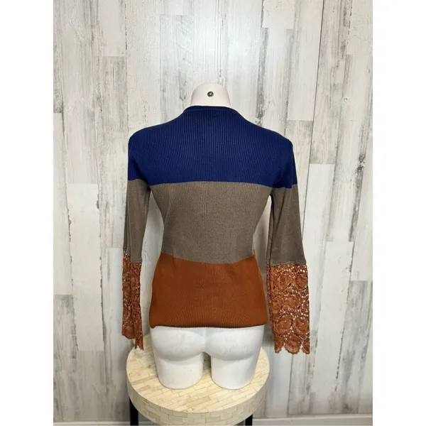 Long sleeve blouse size medium Brown - Image 6