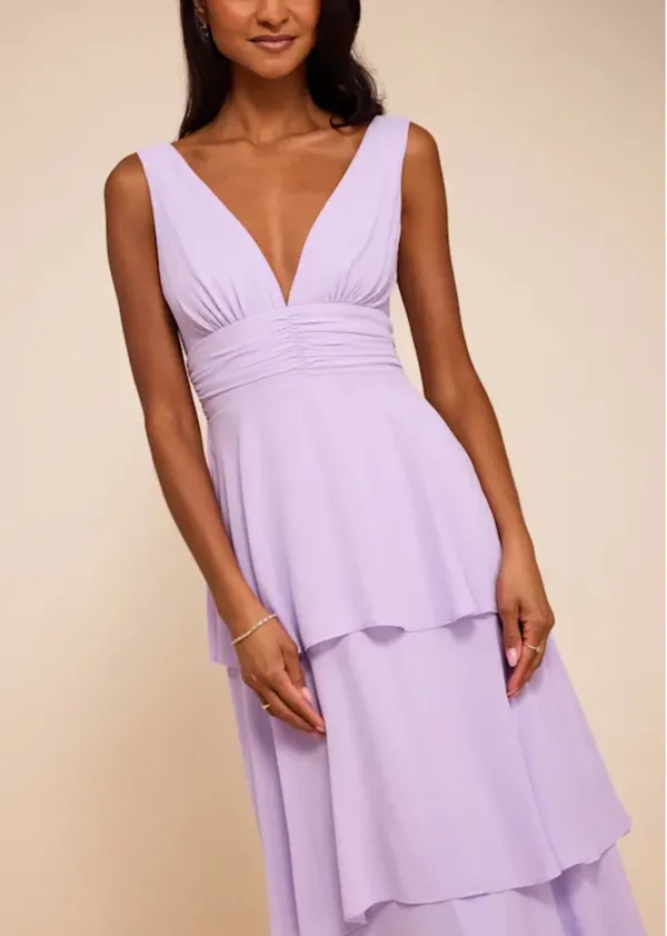Lilac Lulus Dress - Image 4