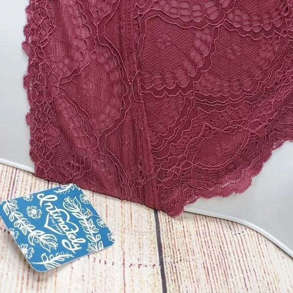 FREE People‎ Dusty Rose Lace Bracelet Top - Image 4