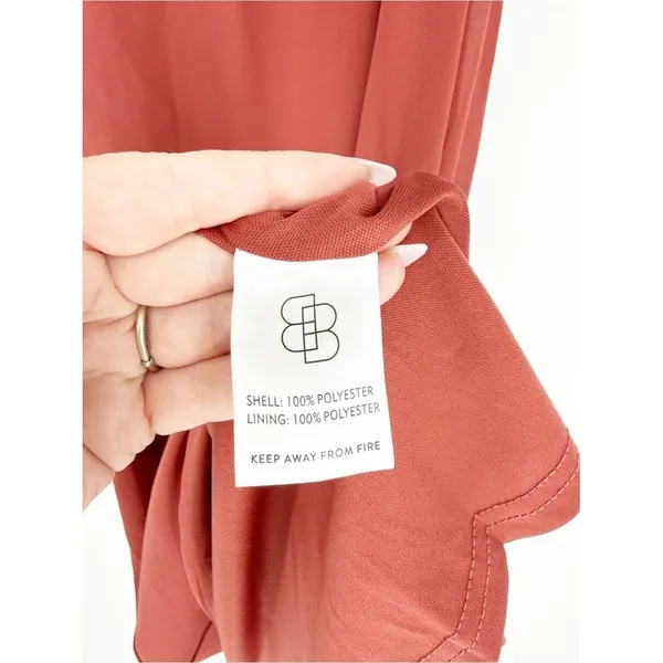 Baltic Born Colette Sweetheart Neck Midi Dress Women's S‎ Red Feminine - Image 7