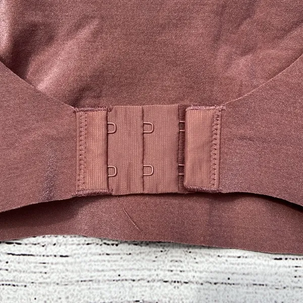PINK Victoria’s Secret mauve pink seamless unlined bralette size large - Image 5