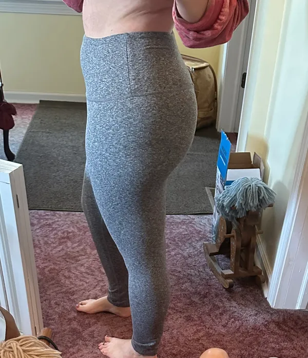 Zobha Gray Leggings - Image 3