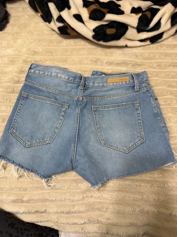 Cello Distressed Denim Shorts - Image 3