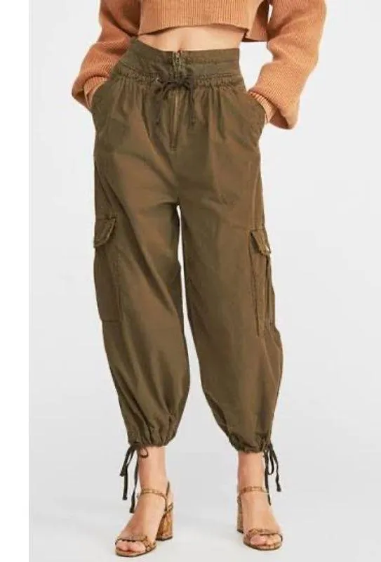 Free People Fly Away Parachute Cargo Pants - Image 4