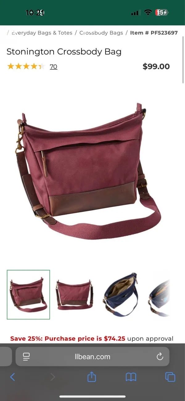 LL Bean purse - Image 5