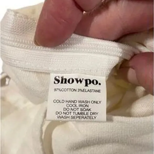 NWT Showpo white pants size‎ 0 White - Image 5