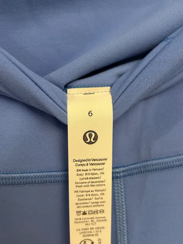 Lululemon Align HR Leggings/ Pants 28" Size 6 Pool NWT Authentic - Image 4