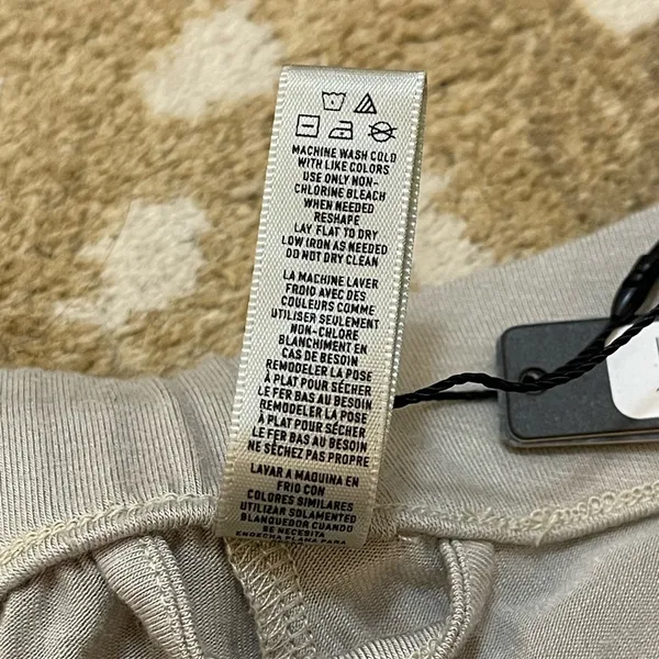 Skims NWT light sage green pajama shorts women’s size XL - Image 8