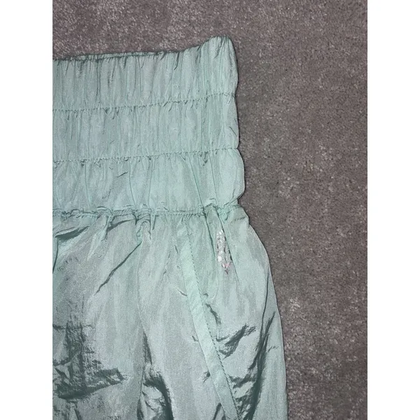 FP Movement The Way Home Shorts Women's M Mint Green Lined High Rise Free People - Image 2