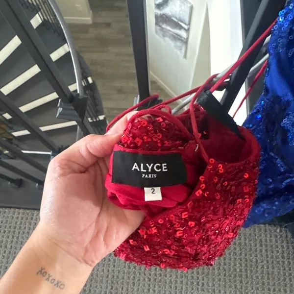 Red Hoco Dress - Image 3