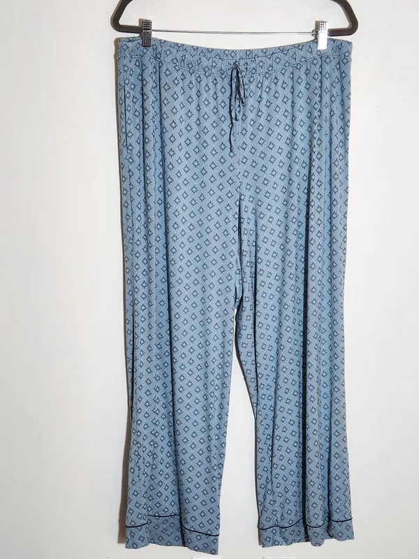State of Day Blue Print Pajama Set Size XL - Image 4