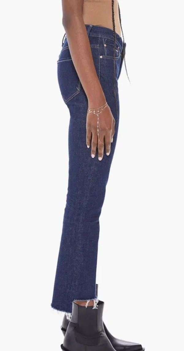 MOTHER Denim the Insider Crop Step Fray - Image 2