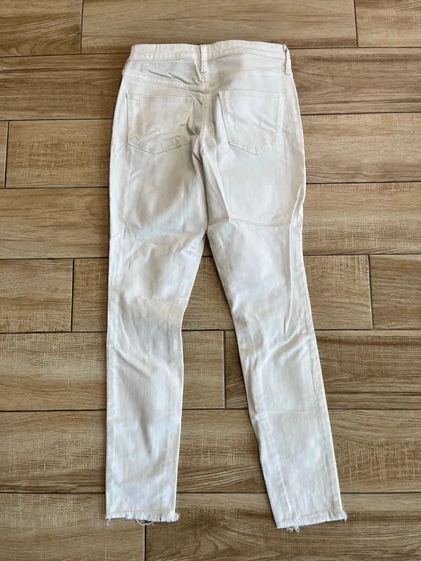 Womens Universal Thread White High Rise Jegging - 4/27R - #2 - Image 5