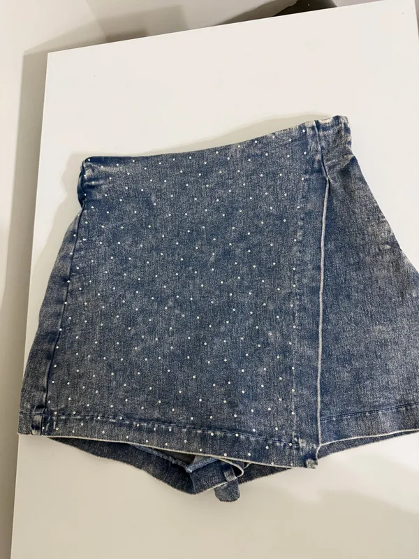 Flying Tomato Skort Denim size small - Image 3