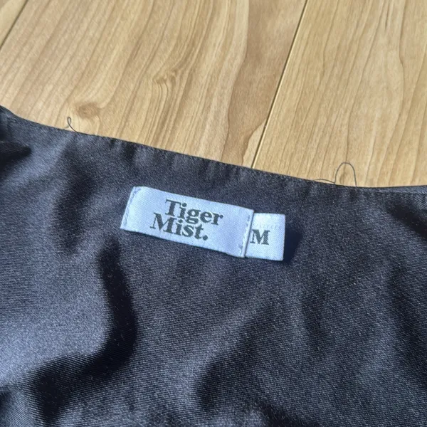 Black Long Sleeve Top - Image 2