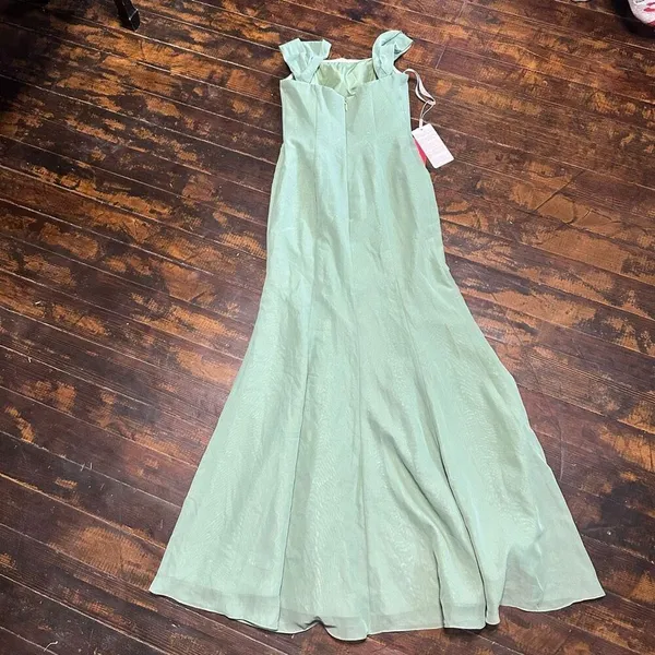 JJ’s House basil mermaid slit bridesmaid evening dress - Image 5