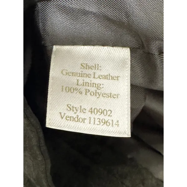 Caslon Womens Green Suede Leather Pants High Waisted Straight Leg Size‎ 4 - Image 7