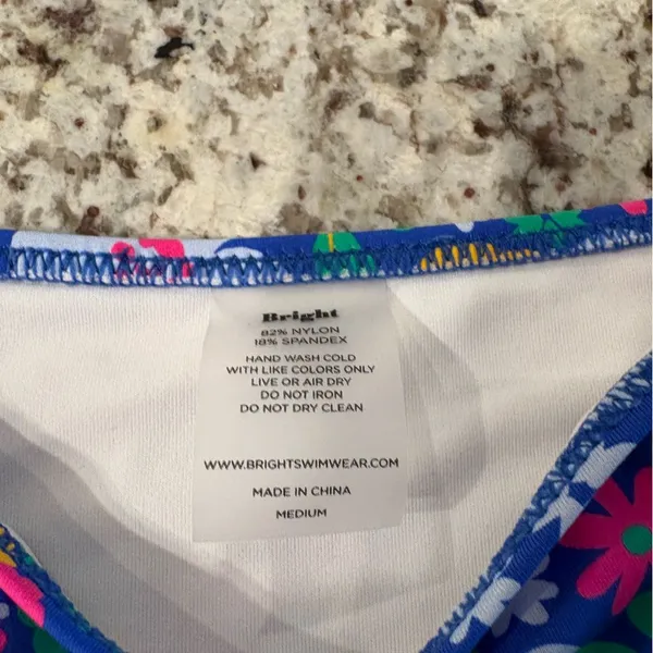 Bright swimwear floral bikini - Image 2