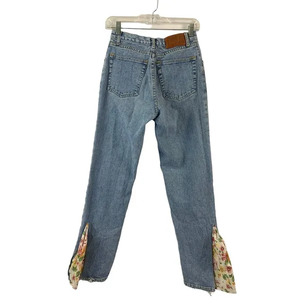 Esprit Women's Flare Floral Bottom Jeans - Image 2