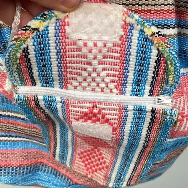 Pinzon Canvas Boho Aztec Backpack - Image 5