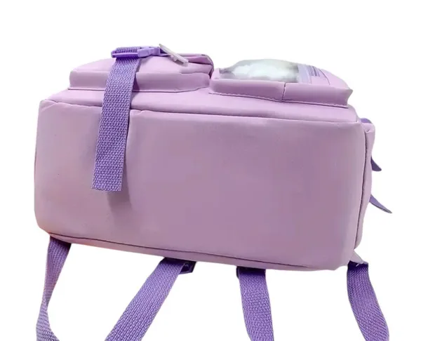 Andrea’s Deals NWT Travel Backpack, Multi-Pocket Waterproof College School Bag Lavender - Image 9