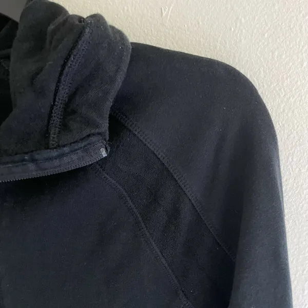 C9 by Champion Black Full Zip Hooded Track Jacket - Size Medium - Y2K Activewear - Image 2